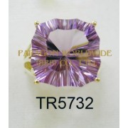 10K Yellow Gold Ring  Amethyst - TR5732 